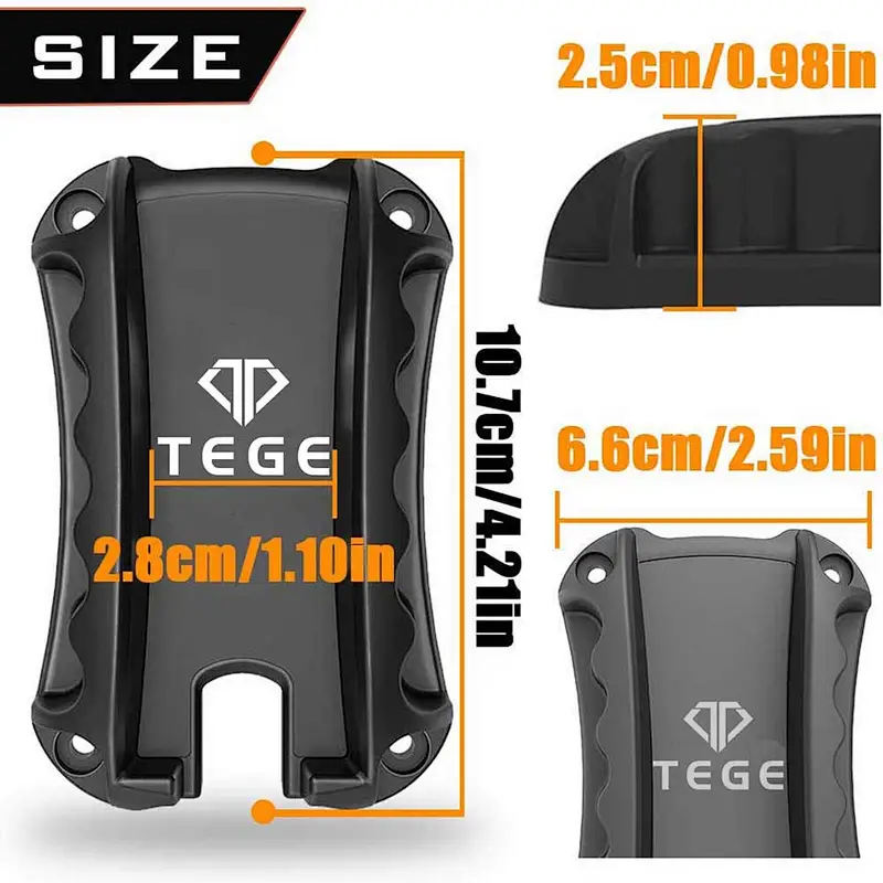 Gun Magnet Mount & Holster for Vehicle and Home - Magnetic Handgun Mount, Quick Load & Draw Fast Loaded   Holster