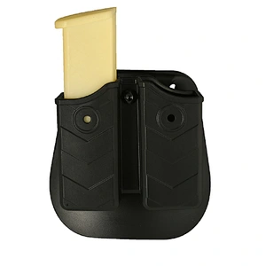 High quality universal double stack magazine pouch for Glock, Beretta, S&W, Sig Sauer, CZ