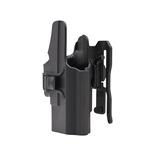 Black Right Handed Level II Glock 26/27/33 Gen1-5 Pistol Holster with MOLLE Holster