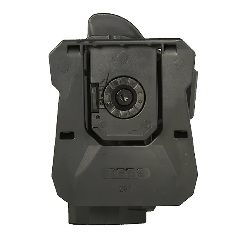 Police Equipment Supplies Rotatable Polymer Gun Holster OWB 360 Degree for Sig Sauer P226 Pistol with Paddle Attachment