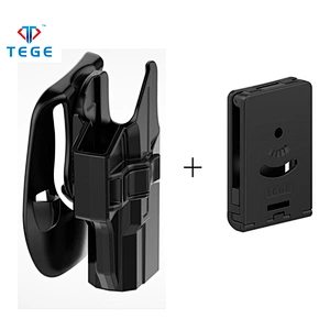 Adjustable Durable Glock Gun Holster for Glock 19 23 32 Tactical Concealed Carry Quick Release  Polymer Pistol Holster Bag