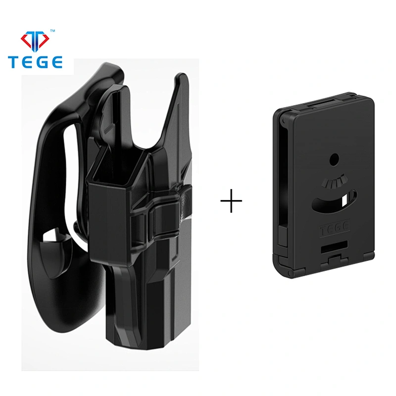 Adjustable Durable Glock Gun Holster for Glock 19 23 32 Tactical Concealed Carry Quick Release  Polymer Pistol Holster Bag