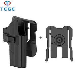 Tactical Gun Polymer Holster Paddle with MOLLE Multifunct Gun Holster Fits Glock 17/22/31 Gen 1-5