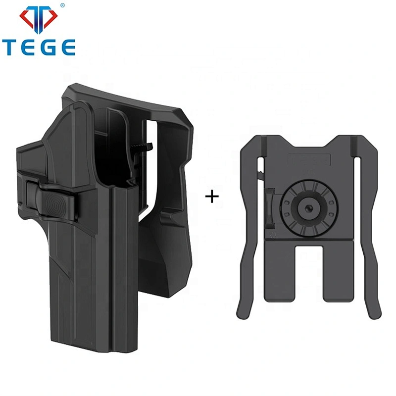 Tactical Gun Polymer Holster Paddle with MOLLE Multifunct Gun Holster Fits Glock 17/22/31 Gen 1-5