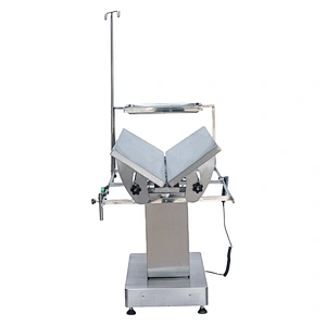 Stainless Steel Electric Lift veterinary surgical table Adjustable vet Operating table