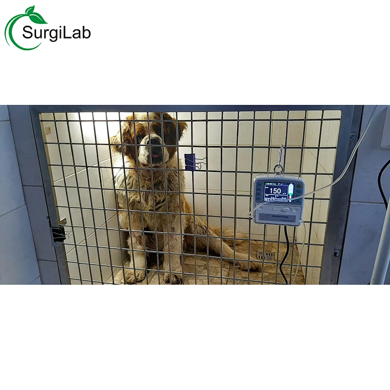 Portable Veterinary Infusion pump Mini Pet iv pump for Animal
