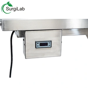 Stainless Steel Electric Lift Vet surgery table Adjustable Veterinary operating table