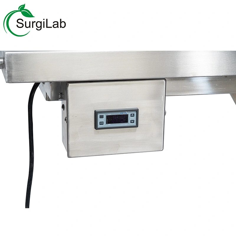 Stainless Steel Electric Lift Vet surgery table Adjustable Veterinary operating table