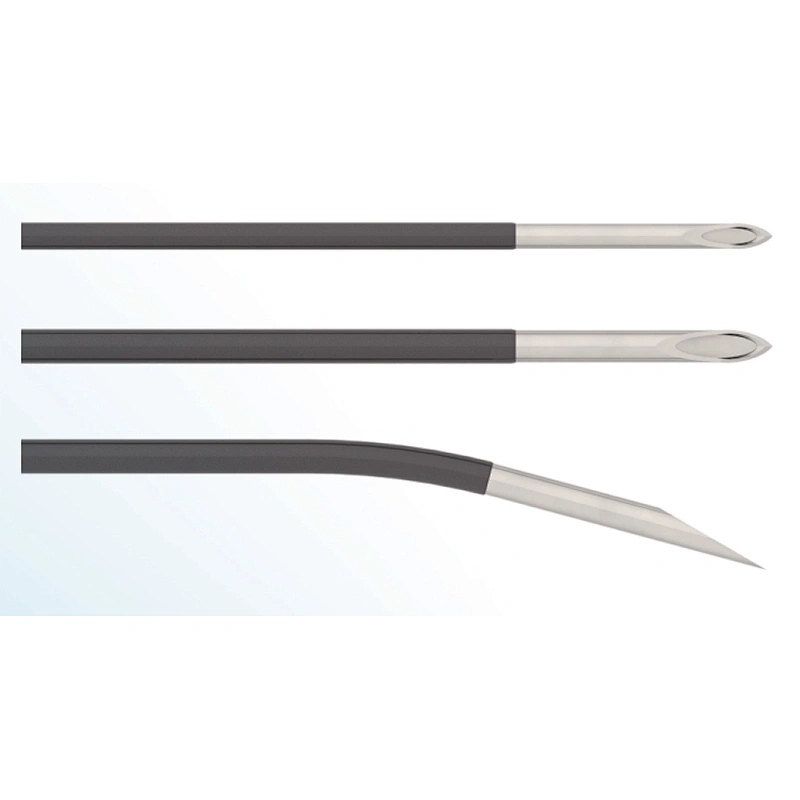 Disposable Unified RF cannula (hybrid rf needle) straight tip