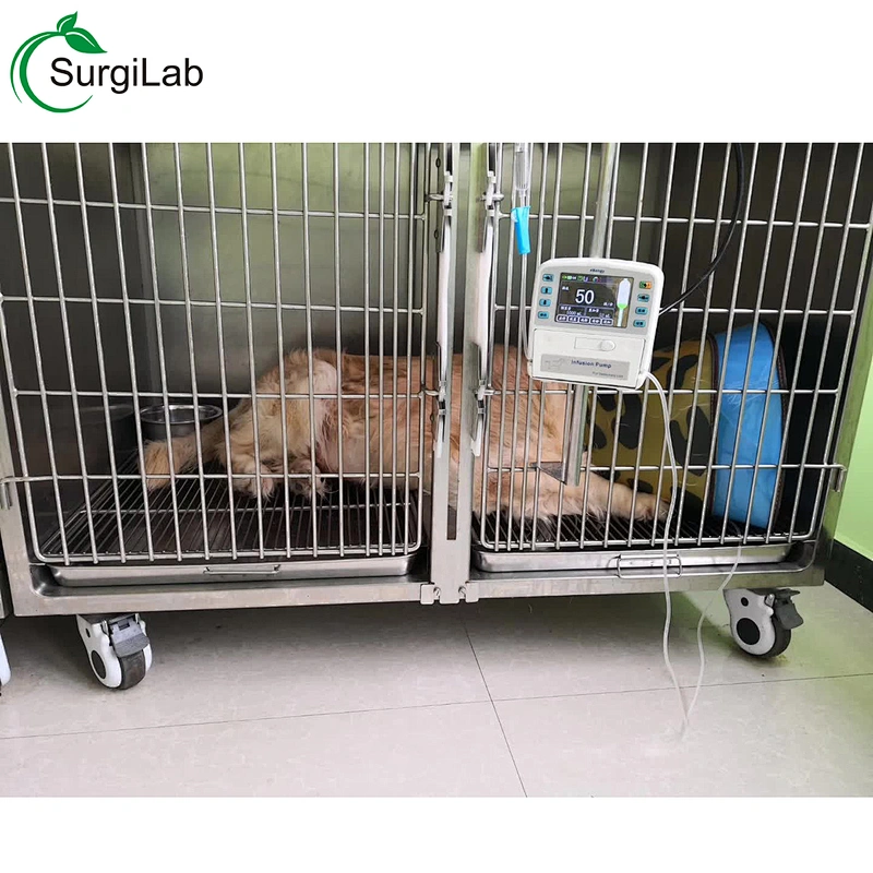 Portable Veterinary Infusion pump Mini Pet iv pump for Animal