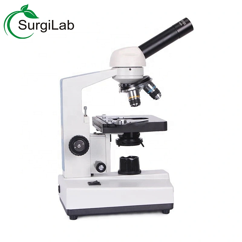 1600x Monocular Microscope biological monocular compound microscope for school