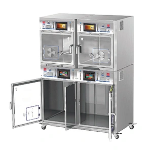 Full Function veterinary oxygen cage Stainless Steel veterinary pet ICU cage for Animal Hospitals and Clinics