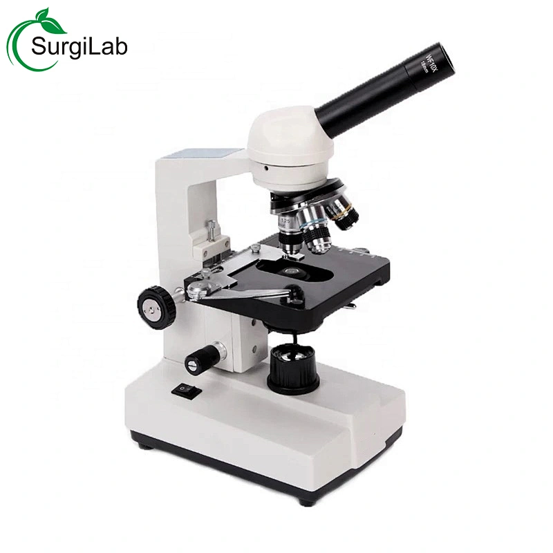 1600x Monocular Microscope biological monocular compound microscope for school