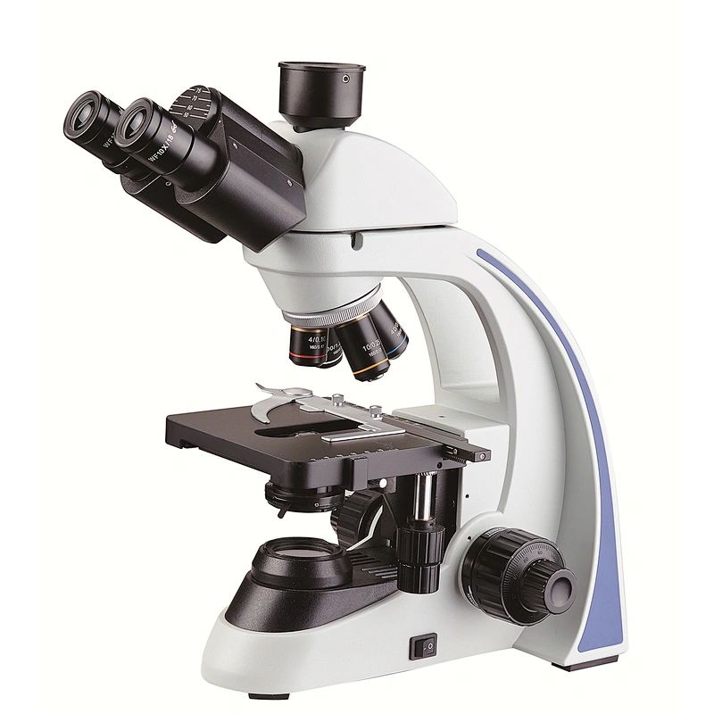 1000X binocular trinocular biological microscope with 100X oil immersion objective