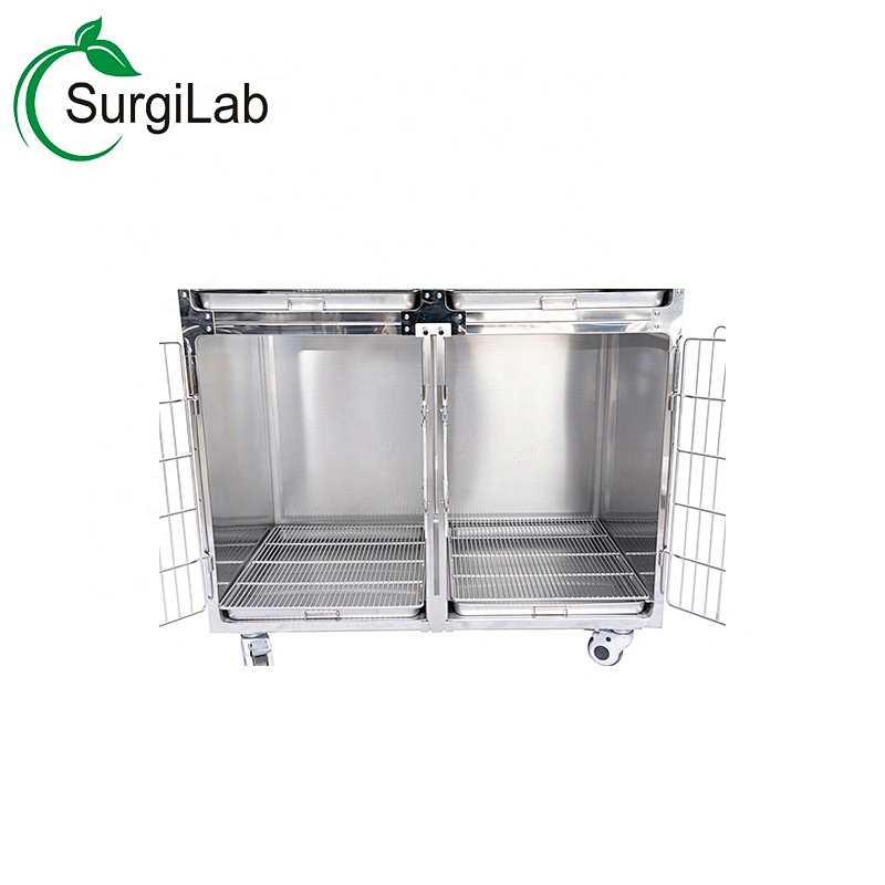 Veterinary stainless steel combined  Pet Cages