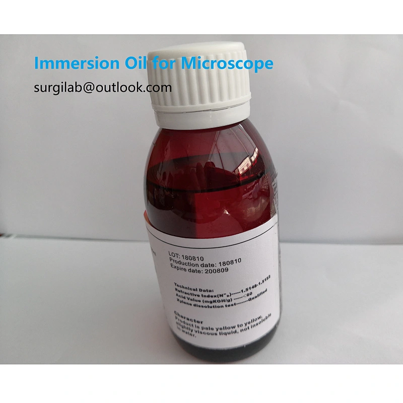 microscope immersion oil for olympus microscope, nikon microscope