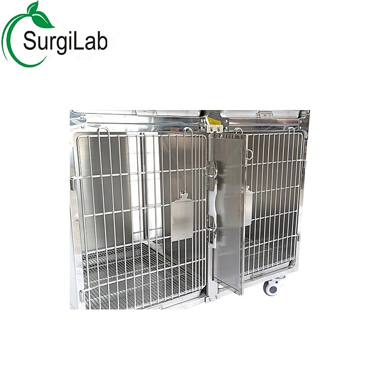 Veterinary stainless steel combined  Pet Cages