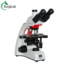 hot sale 40x -1600x Laboratory Biological Microscope Trinocular Thermostat Microscope for Animal hospital