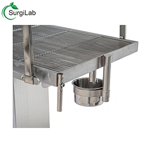 Stainless Steel Electric Lift veterinary surgical table Adjustable Veterinary operating table