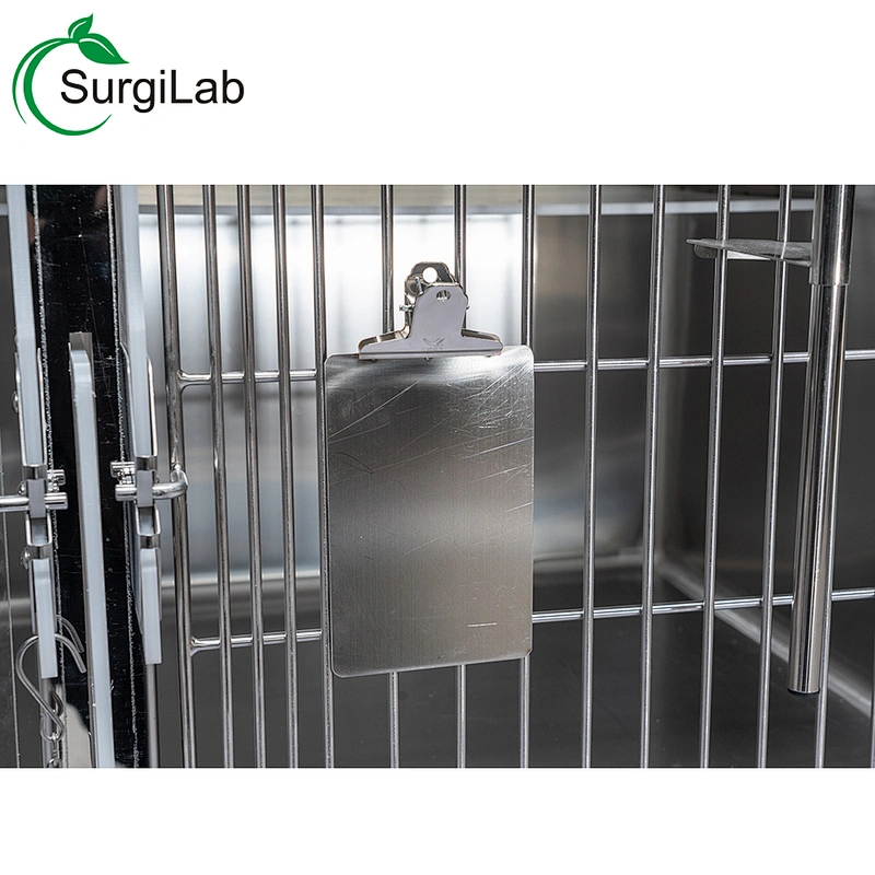 Veterinary Equipment stainless steel 5 door pet cage for dog and cat