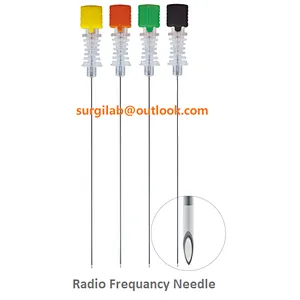 Disposable RF needle (Radio Frequency cannula) straight tip suir every brand lesion generator