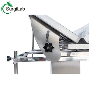 Stainless Steel Electric Lift veterinary surgical table Adjustable vet Operating table