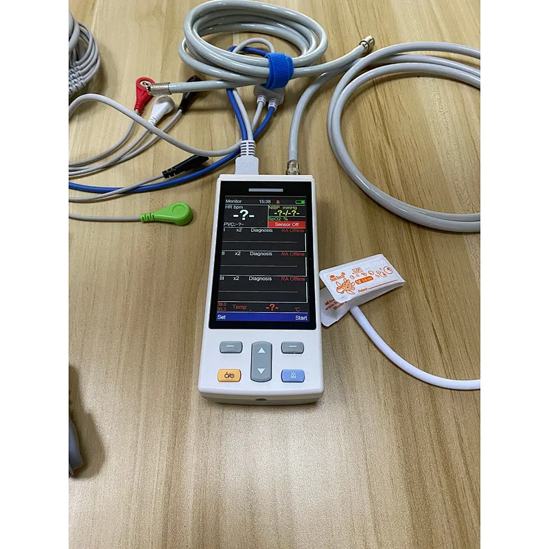 Handheld Multifunction veterinary vital signs monitor Monitor Portable veterinary monitoring equipment for dogs