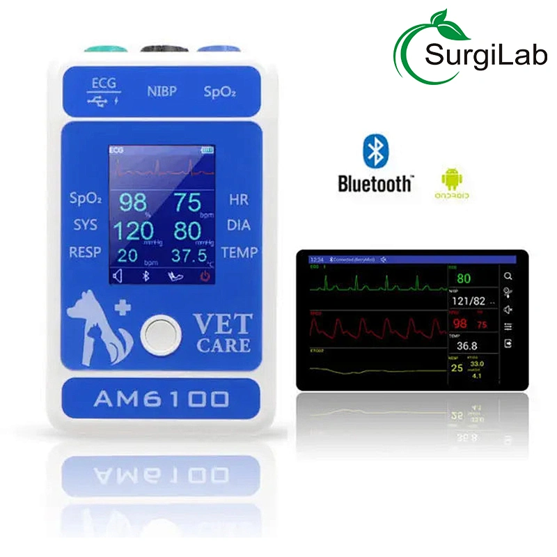 Portable Veterinary Monitor Veterinary Breathing Monitor for dog cat
