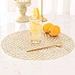 Gilding Round Placemat