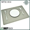 Black rubber placemat