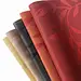 Woven PVC Placemats for Dining Table Heat Resistant Table Mats Leaf Design Placemat
