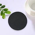 Leather coaster