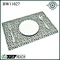 Black rubber placemat