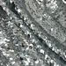 factory Two Tone Beaded Embroidered Sequin Mesh Fabric Mesh Dress 5mm Reversible Sequin Fabric