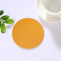 Leather coaster