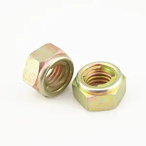China Manufactory Prevailing Torque Type All-Metal Hexagon Lock Nuts ISO7719
