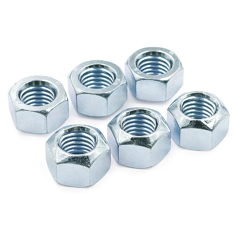 Prevailing Torque Type All-Metal Self Lock Hexagon Nuts Carbon Steel Zincplated ISO7042