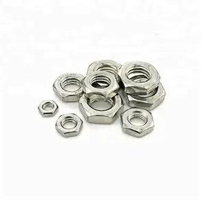 Stainless Steel Hexagon Thin Nut With Fine Thread ISO8675