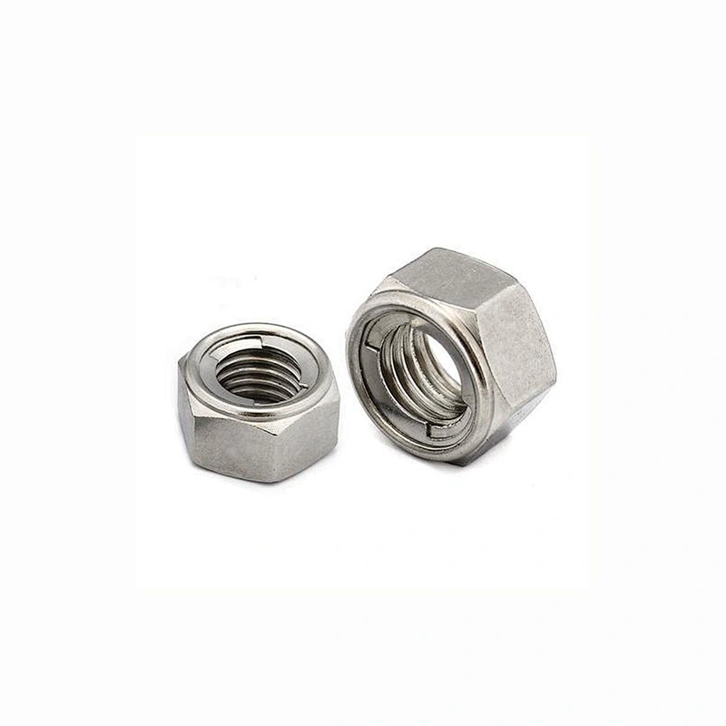 China Manufactory Prevailing Torque Type All-Metal Hexagon Lock Nuts ISO7719