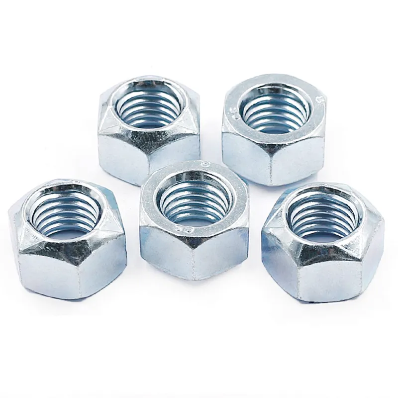 Prevailing Torque Type All-Metal Self Lock Hexagon Nuts Carbon Steel Zincplated ISO7042