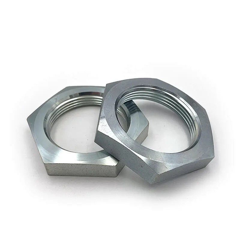 Factory Wholesale Good Quality DIN431 Pipe Nuts With Thread