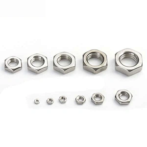 Metric Coarse Thread DIN970 Hexagon Nuts With Grades A and B