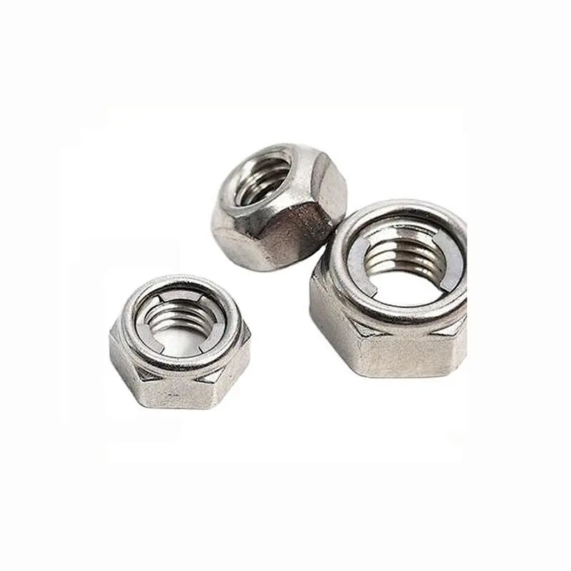 China Manufactory Prevailing Torque Type All-Metal Hexagon Lock Nuts ISO7719