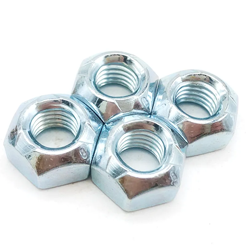 Prevailing Torque Type All-Metal Self Lock Hexagon Nuts Carbon Steel Zincplated ISO7042