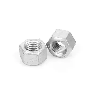 Carbon Steel Black Oxide Hex Lock Nut DIN980V All Metal Prevailing Torque Type