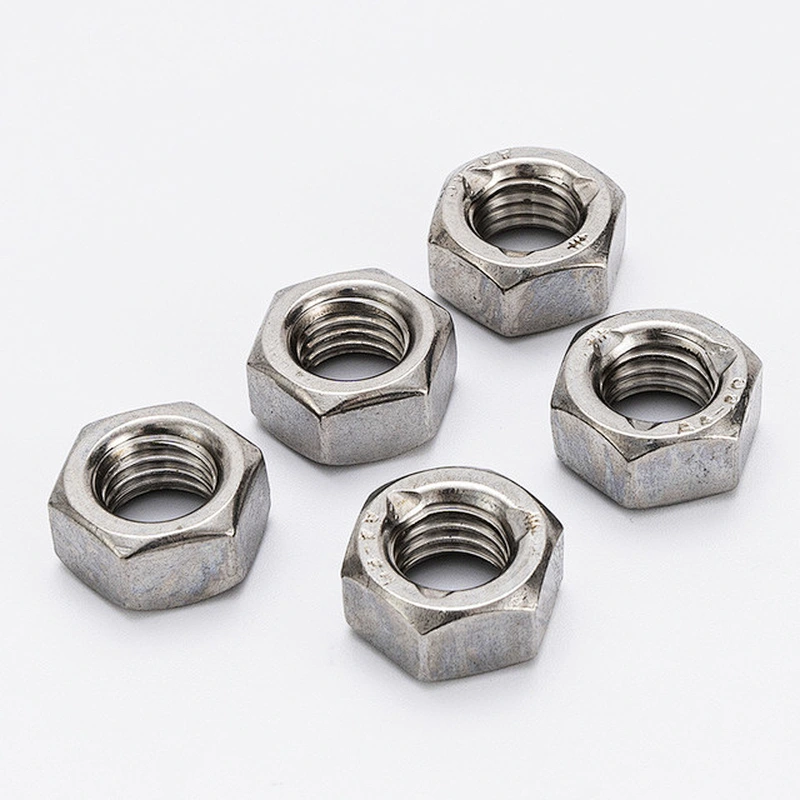 Carbon Steel Black Oxide Hex Lock Nut DIN980V All Metal Prevailing Torque Type