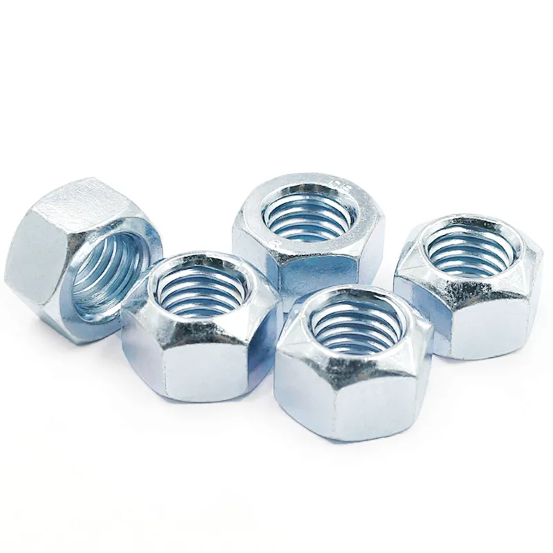 Prevailing Torque Type All-Metal Self Lock Hexagon Nuts Carbon Steel Zincplated ISO7042
