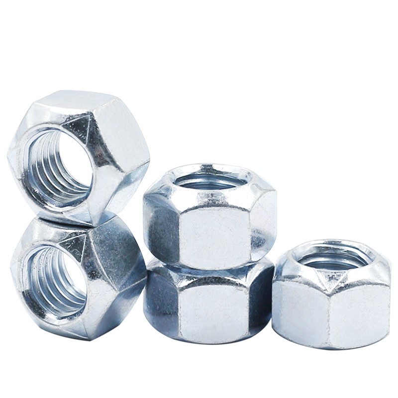 Prevailing Torque Type All-Metal Self Lock Hexagon Nuts Carbon Steel Zincplated ISO7042