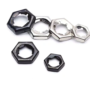 Carbon Steel Galvanized Self-Locking Tight Nuts DIN7967