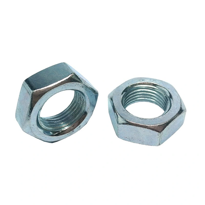 Fine Pitch Thread Hexagon Thin Nuts Chamfered ISO4035